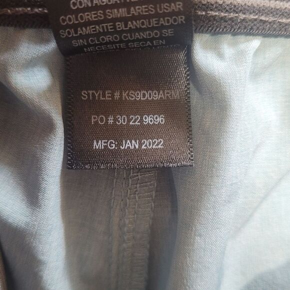 Kenneth Cole Active Shorts Light 4 Way Stretch Dark Mint Mens Small - Picture 12 of 12